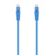 AISENS Cable de Red Latiguillo RJ45 LSZH Cat.6A 500 Mhz UTP AWG24, Azul, 2.0M